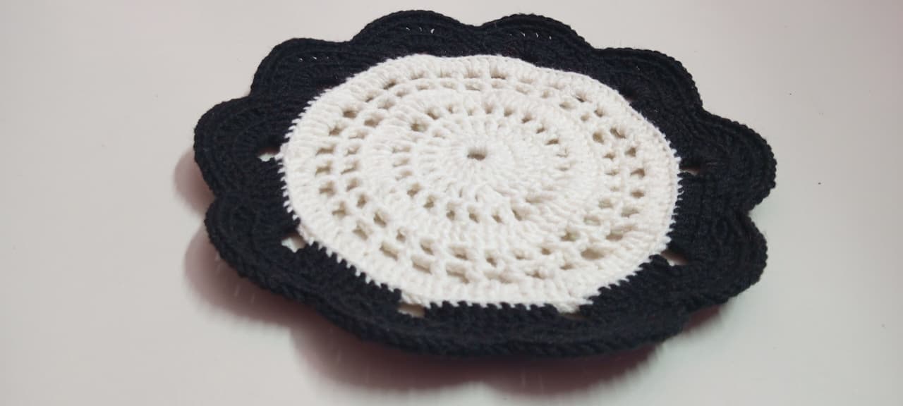 Picture of 06 Pcs Cotton Crochet Table Mat Set ✨ Handmade Round Placemat for Dining & Home Decor | MNK SHOP(Multicolor)