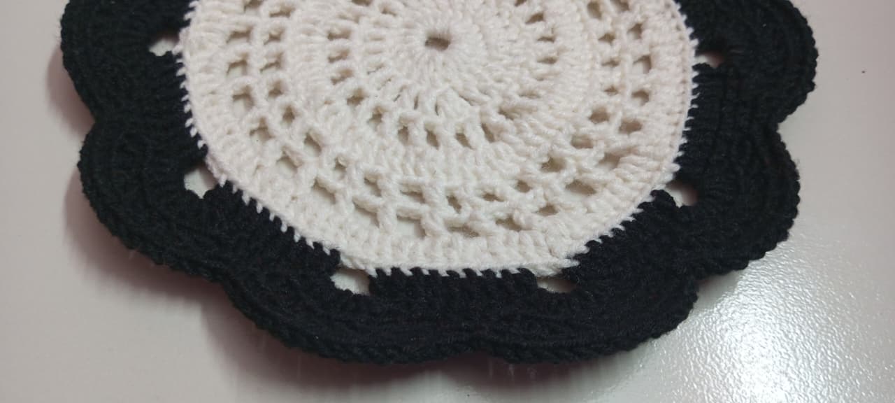 Picture of 06 Pcs Cotton Crochet Table Mat Set ✨ Handmade Round Placemat for Dining & Home Decor | MNK SHOP(Multicolor)