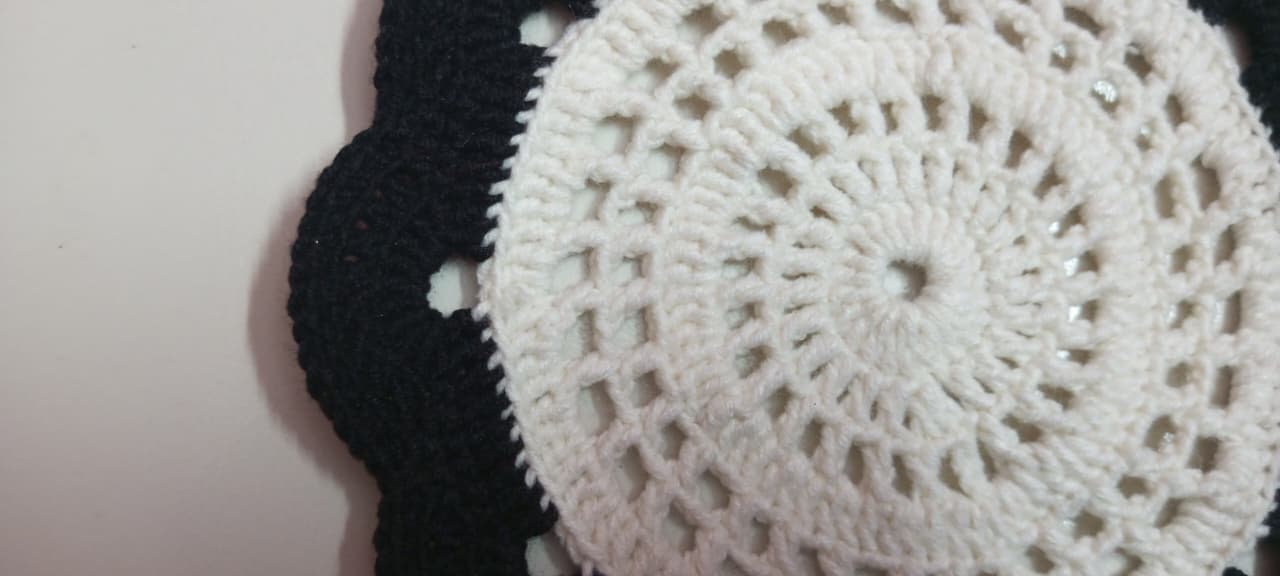Picture of 06 Pcs Cotton Crochet Table Mat Set ✨ Handmade Round Placemat for Dining & Home Decor | MNK SHOP(Multicolor)