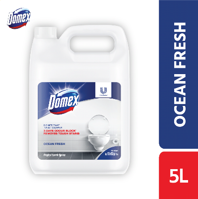 Picture of Domex Toilet Cleaning Liquid Ocean Fresh 5L