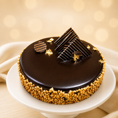 Picture of Chocolate Praline Cake Medium 500gm