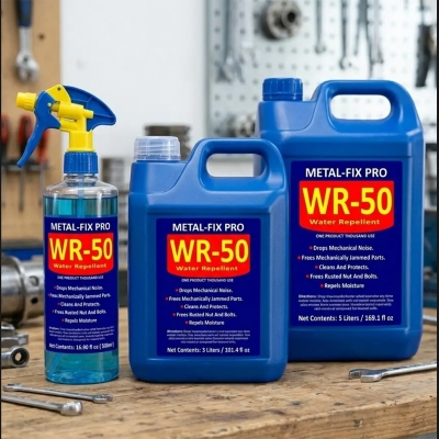 Picture of Metal-Fix Pro WR-50 Multi-Purpose Anti-Rust Lubricant Spray & Rust Remover 500ml