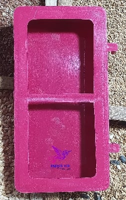 Picture of Double Chamber Food Pot for Birds or pigeon 2 Pcs