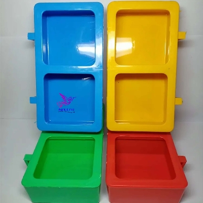 Picture of Double Chamber Food Pot for Birds or pigeon 5 Pcs