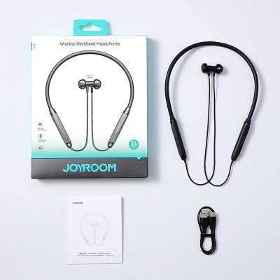 Picture of JOYROOM JR-D8 Wireless Neckband Headphones - Black