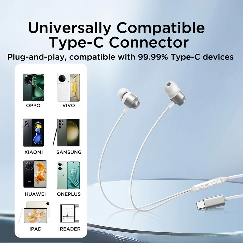 Picture of JR-EC06 TYPE-C Series In-Ear Metal Wired Earbuds