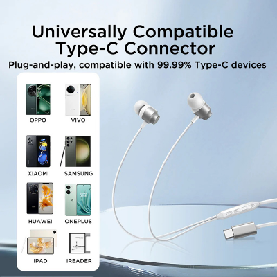 Picture of JR-EC06 TYPE-C Series In-Ear Metal Wired Earbuds