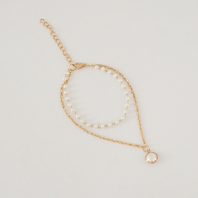 Picture of New Design Sweet Vintage  Bracelet for Women Korean Cute Tassel  Bracelet Aesthetic Jewelry