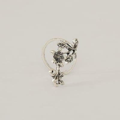 Picture of 4 set natural shape leaf finger ring set for women