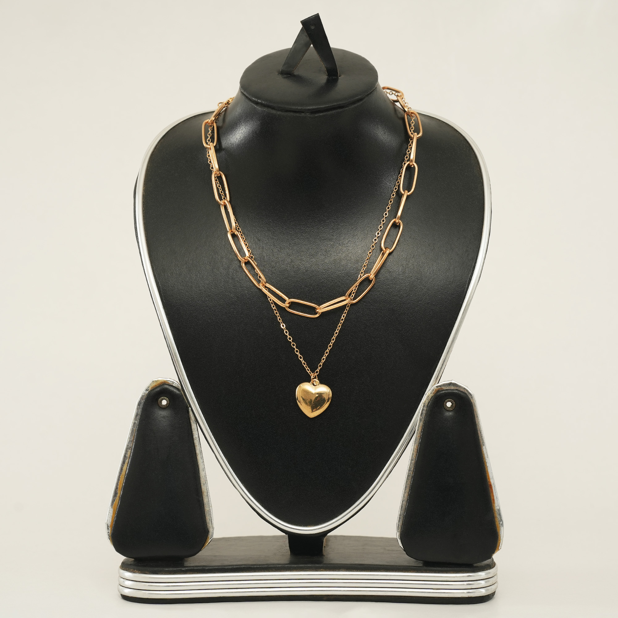 Picture of Love Pendant Sweater Chain Long Multi-Layer Necklaces For Women Fashion Jewelry