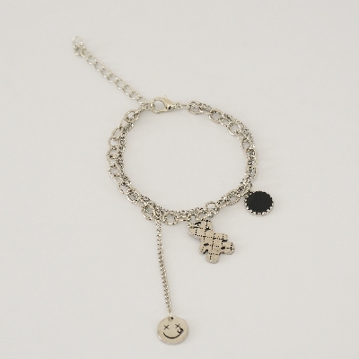 Picture of Fashion Bear Bracelet couple Bracelet double layer lovely bear bracelet