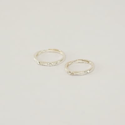 Picture of Her King His Queen Couple Wedding Rings For Women Men Valentine's Day Gift
