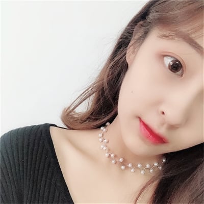 Picture of New Temperament Pearl Clavicle Chain Simple Versatile Folding Line Neckband Necklace Women