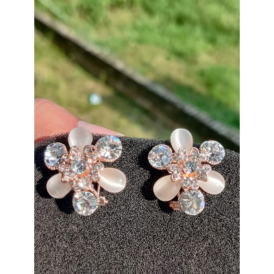 Picture of Fashionable Top Earring For Girls Women Zorcone crystal earring for birthday gift