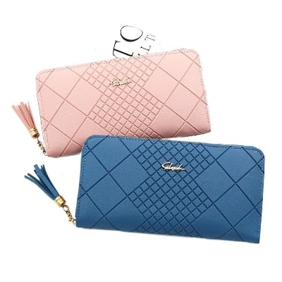 Picture of Long Women's Wallet Female Purses Tassel Coin Purse Wallets Female  Clutch