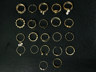 Picture of 22 PCS Different Designs Fingerring Set for Girls and Women for Party and Occassion