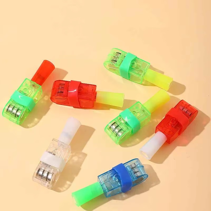 Picture of 5Pcs Cartoon Cute Projection LED Finger Light Toys Multi-pattern Light-emitting Ring Finger Light Toys Birthday Decorations