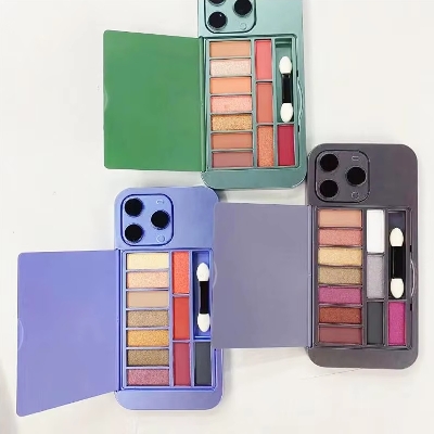 Picture of New Iphone14 Pro Max 11 Color Eyeshadow Tray in Stock Pearl Matte Portable Makeup For Girls and Women