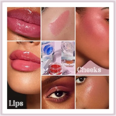 Picture of Lip Gloss  and Gel Blush Long-lasting Moisture  For Girls and Women