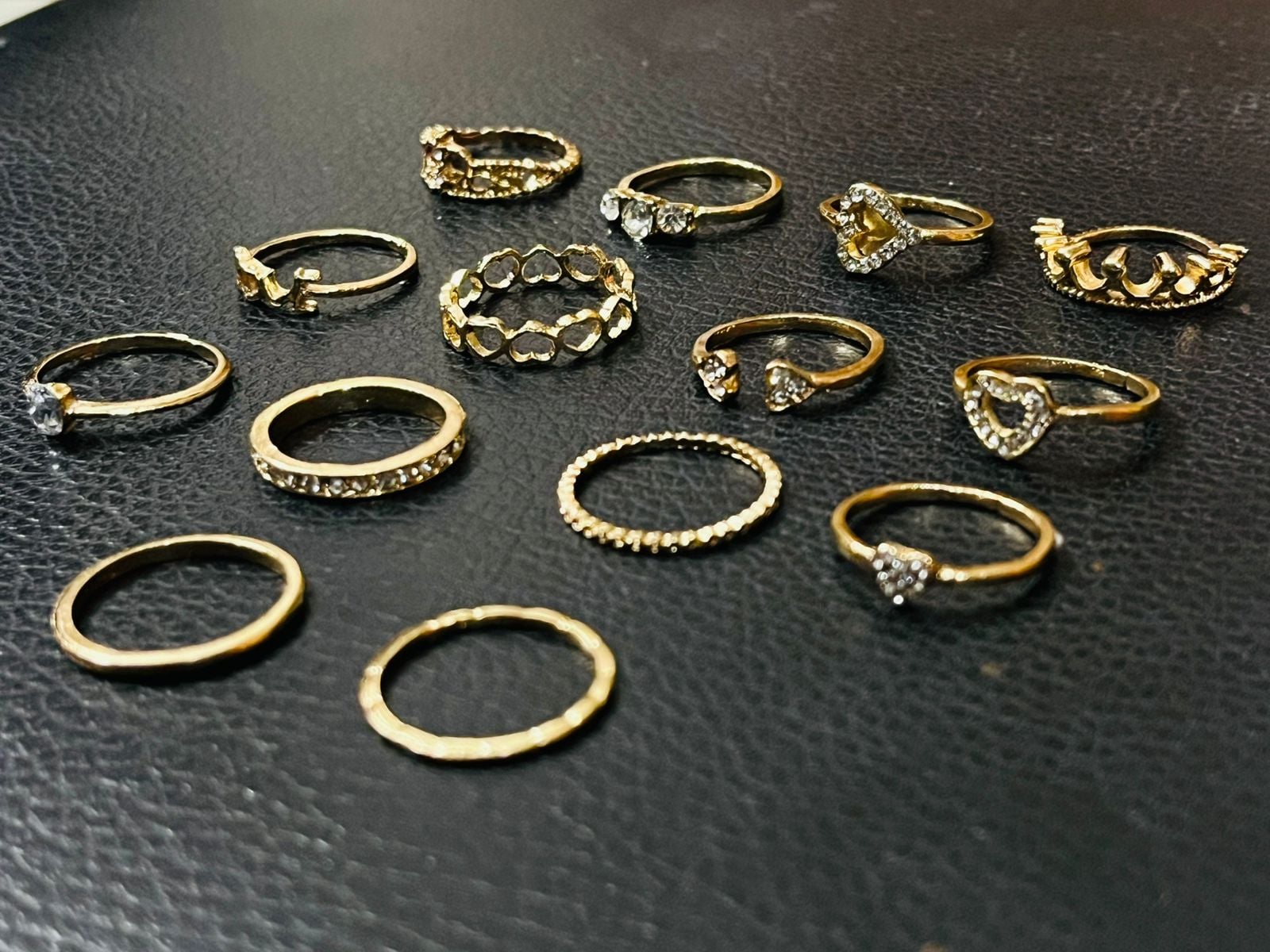 Picture of 14 Pcs Different Design Fingerring set for girls and women birthday and party gift