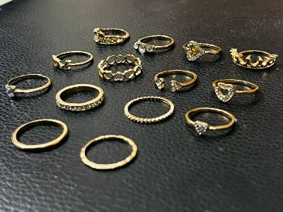 Picture of 14 Pcs Different Design Fingerring set for girls and women birthday and party gift