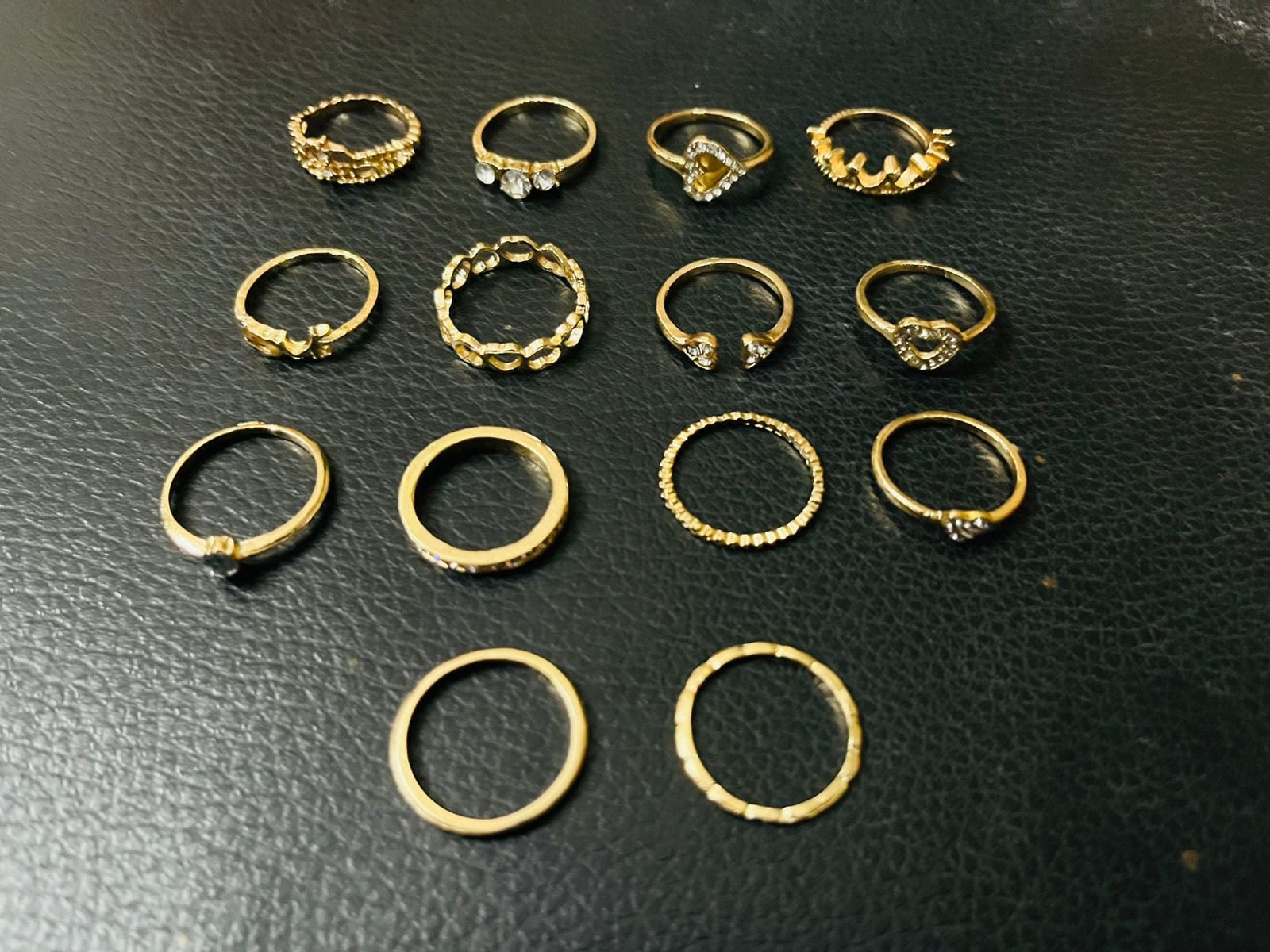 Picture of 14 Pcs Different Design Fingerring set for girls and women birthday and party gift