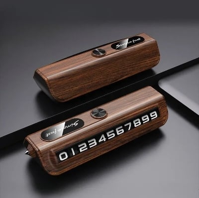 Picture of Multi-Functional Car Phone Number Plate with Safety Hammer