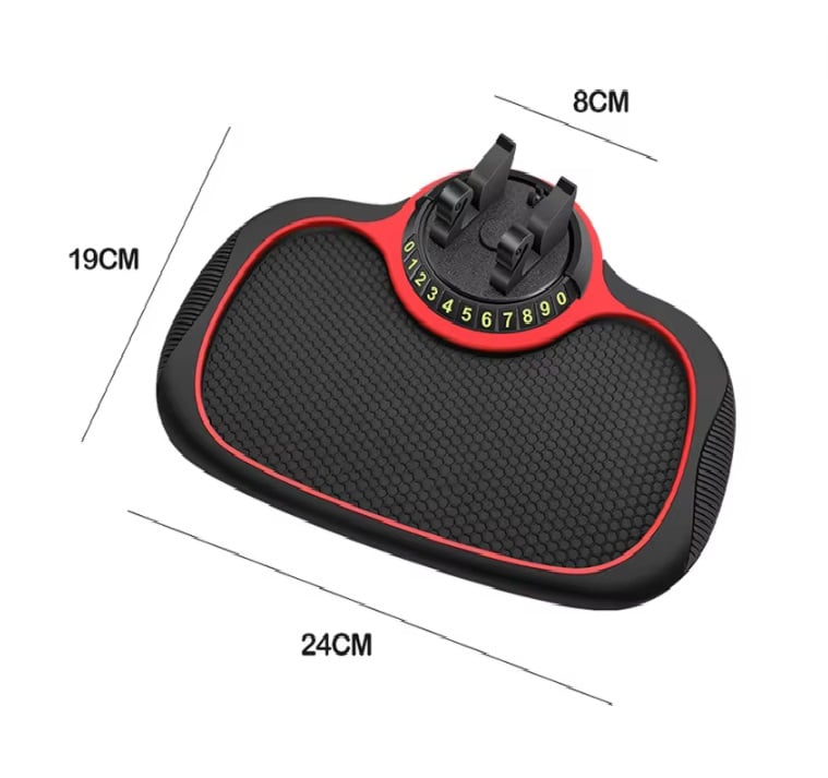 Picture of Multi-Functional Car Anti-Slip Mat Auto Phone Holder Non Slip Sticky Anti Slide Dashbord Phone Mount Silicone Dashboard Car Pad Mat