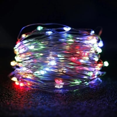 Picture of LED Light Christmas Fairy Tale Lamp Lantern Creative Star String Light Battery Copper Wire Light