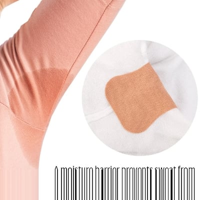 Picture of Sweat Pads for male and female Summer Deodorants Underarm Anti Perspiration Sweat Pads Disposable Armpit Absorb Sweat Shield Pad