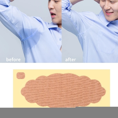 Picture of Sweat Pads for male and female Summer Deodorants Underarm Anti Perspiration Sweat Pads Disposable Armpit Absorb Sweat Shield Pad