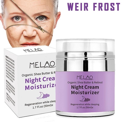 Picture of MELAO Organic Retinol Moisturizer Nourishing Night Cream Hyaluronic Anti-wrinkle Skin Care -50gm