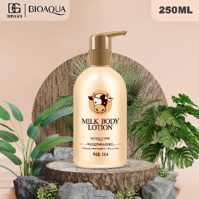 Picture of BIOAQUA Milk Body Lotion Nourishes The Skin Hydrating Oil-Control Chamfer To Soothe The Skin-250ml