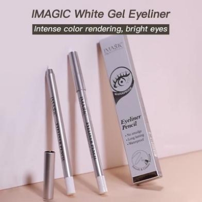 Picture of IMAGIC Gel Eyeliner Pen Long lasting Waterproof Kajal Eyeliner - White