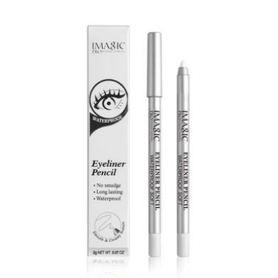 Picture of IMAGIC Gel Eyeliner Pen Long lasting Waterproof Kajal Eyeliner - White