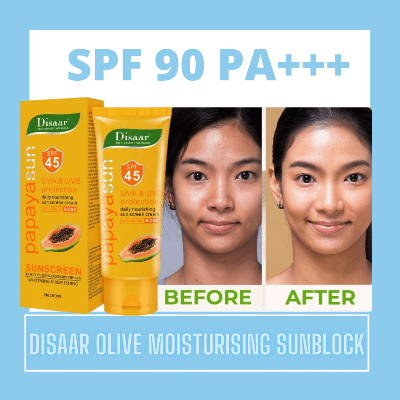 Picture of Disaar Papaya Sun UVA Protection Sunscreen SPf45-60ml