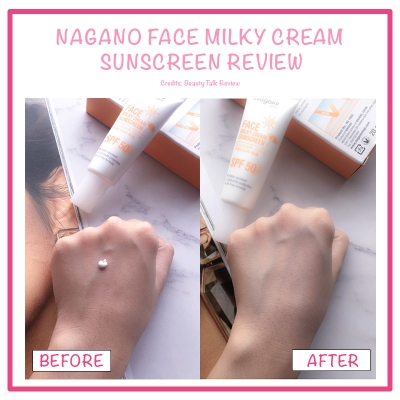 Picture of Nagano Face Milky Cream Sun Screen-20ml (Made in Thailand)