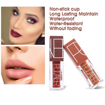 Picture of Pudaier 5pcs Waterproof Long Lasting Matte Liquid Lipstick Matte lipstick Gloss set lipstick set
