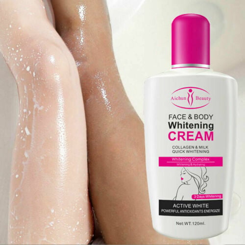 Picture of Aichun Face & Body Whitening Cream, Collagen & Milk Quick Whitening Complex - 120ml