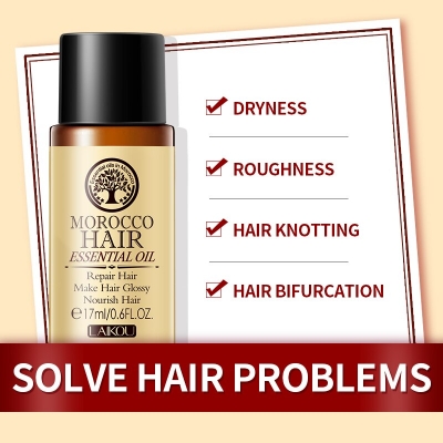 Picture of LAIKOU Morocco Hair Repair Nourish Essential Oil- 17ml