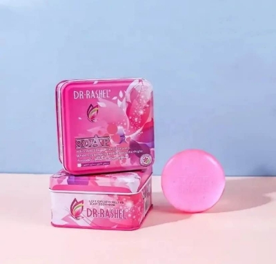 Picture of Dr. Rashel Whitening Feminine Soap 100gm - Pink