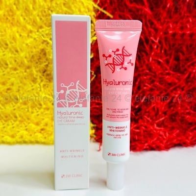Picture of 3W Clinic Hyaluronic Natural Time Sleep Eye Cream 40ml