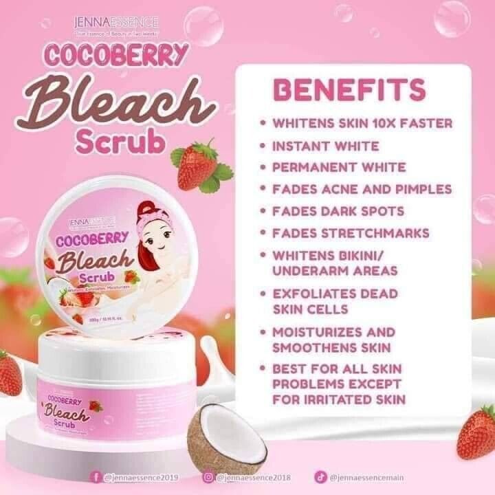 Picture of COCOBERRY BLEACH SCRUB 300G