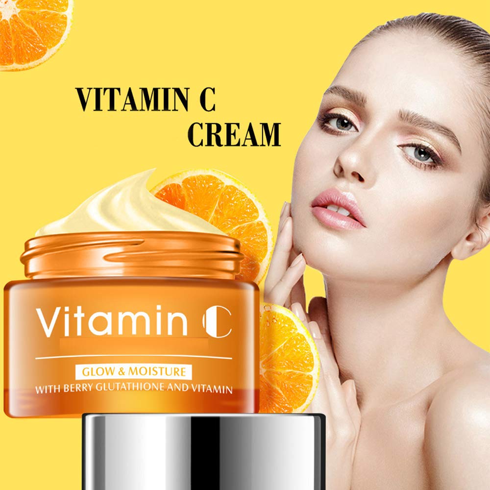 Picture of Disaar Vitamin C Face Cream Whitening Cream Anti-aging Moisturizing Serum Fade Acne Marks Brightening Skin Care