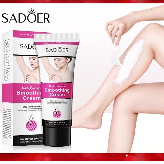 Picture of SADOER Moisturize Smoothing Easy Painless Armpit legs Arms Hair Remover Cream-50gm