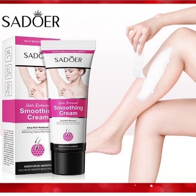 Picture of SADOER Moisturize Smoothing Easy Painless Armpit legs Arms Hair Remover Cream-50gm
