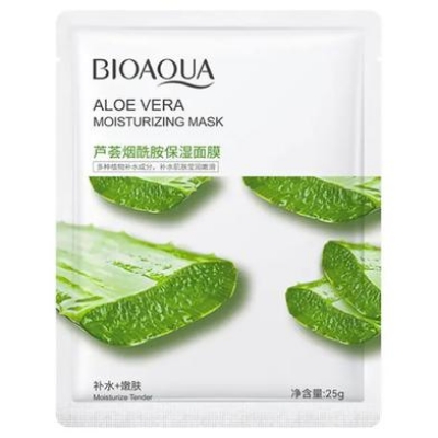 Picture of BIOAQUA Aloe vera Moisturizing Nourishing Sheet Mask - 25g