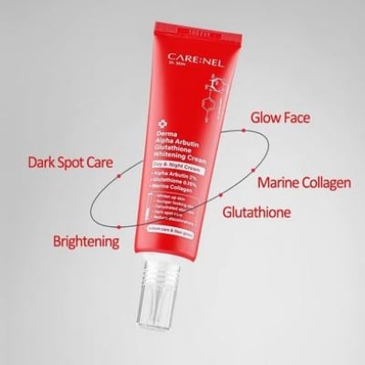 Picture of CARENEL Derma Alpha Arbutin Glutathione Whitening Cream 45ml