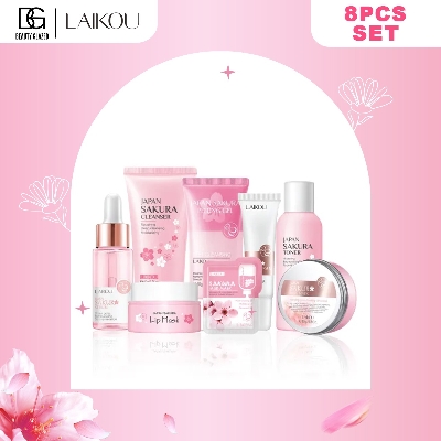 Picture of Laikou Combo for Dry to Combination Skin-8pcs Set