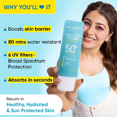 Picture of DOT & KEY BLUEBERRY HYDRATE BARRIER REPAIR SUNSCREEN 50 gm